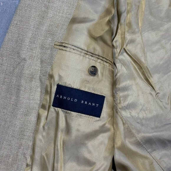 Arnold Brant Loro Piana Cashmere Cloud Blazer Hopsack Sport Coat 44R - Picture 8 of 11